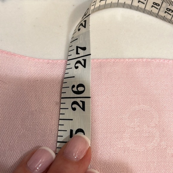 Gucci pink wool/silk blend scarf - Picture 5 of 7